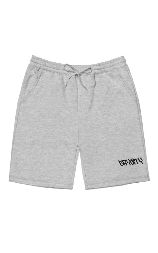 Grey “BAYCITY” embroidery Shorts